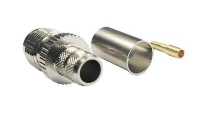 Разъем обжимной TNC-female 5D-FB/RG-8X Разъем обжимной TNC-female 5D-FB/RG-8X