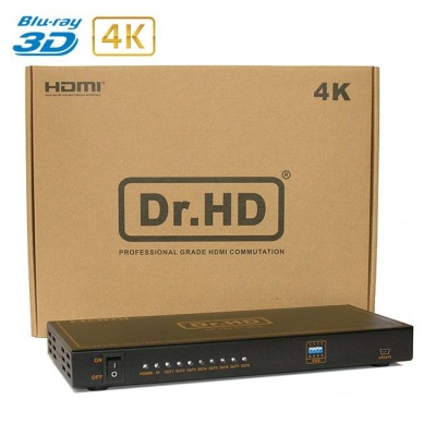 HDMI делитель 1x8 Dr.HD SP 184 SL Plus HDMI делитель 1x8 Dr.HD SP 184 SL Plus